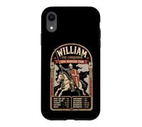 Custodia per iPhone XR Divertente Guglielmo il Conquistatore 1066 Norman Invasion Tour