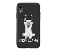 Custodia per iPhone XR Divertente laurea per lui e lei ha ottenuto il mio lama Dip-Llama