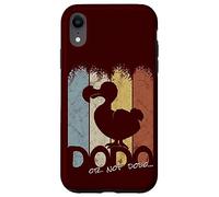 Custodia per iPhone XR Divertente sagoma di uccello retrò vintage Dodo Or Not DoDo
