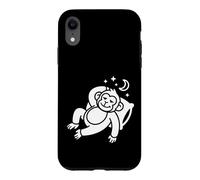 Custodia per iPhone XR Divertente scimmia addormentata accogliente notte relax animale carino