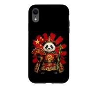 Custodia per iPhone XR Divertente souvenir da viaggio con panda cinese imperatore cinese