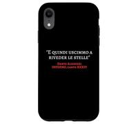Custodia per iPhone XR Divina Commedia Inferno Riveder le stelle Dante Alighieri