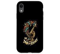 Custodia per iPhone XR DNA Della Scienza Genetica Biologia Microscopio Scienziato