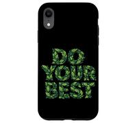Custodia per iPhone XR Do Your Best Cub Scout Nature Design Leaf Art