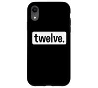 Custodia per iPhone XR Dodicesimo compleanno 12 Anno Vecchio Ragazzo 12th Birthday Girl