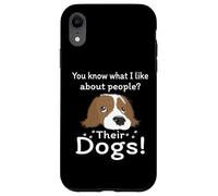 Custodia per iPhone XR Dog Groomer Sai cosa mi piace delle persone che amano il loro cane