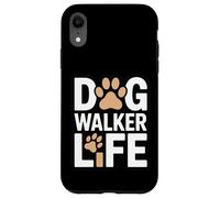 Custodia per iPhone XR Dog Walker Life Amante degli animali domestici