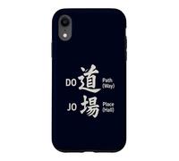 Custodia per iPhone XR "DOJO - Path Place" Significato giapponese Kanji Arti Marziali