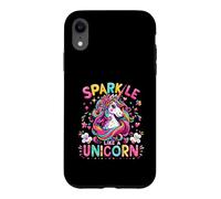Custodia per iPhone XR Donna - Sparkle Like A Unicorn Cute Unicorn Lover Magical