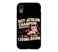 Custodia per iPhone XR DOT ATHLON CHAMPION UNDEFEATED IN EVERY LIVING ROOM