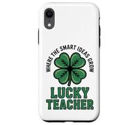 Custodia per iPhone XR Dove le idee intelligenti crescono fortunato insegnante