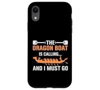 Custodia per iPhone XR Dragon Boat chiama equipaggio da corsa Paddler