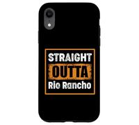 Custodia per iPhone XR Dritto Fuori Rio Rancho New Mexico USA Distressed Vintage