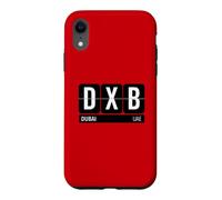 Custodia per iPhone XR DXB Dubai Emirati Arabi Viaggi Codice Aeroporto Paese Souvenir
