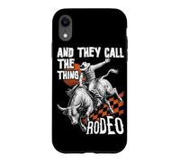 Custodia per iPhone XR E chiamano quel rodeo toro che cavalca cowboy del Texas occidentale