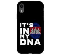 Custodia per iPhone XR È Nel Mio DNA Cambogia Impronte Digitali Design