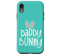 Custodia per iPhone XR Easter Family Matching Outfits Pastel Easter Daddy Bunny