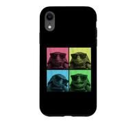 Custodia per iPhone XR Eastern Box Tartaruga Pop Art Divertente Turtle Lover Photo Booth
