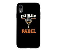 Custodia per iPhone XR Eat Sleep Padel Mangia Dormi Padel Ripeti Giocatore Pala