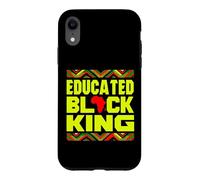 Custodia per iPhone XR Educated Black King African Pride Empowerment Graphic