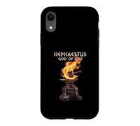 Custodia per iPhone XR Efesto Dio del Fuoco Mitologia greca Fabbro Forg