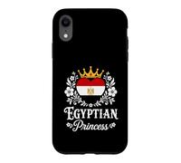 Custodia per iPhone XR Egyptian Princess Egypt Flag Proud Egyptian Girl