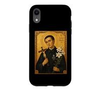 Custodia per iPhone XR Elegante Icona Cattolica di San Gerardo Majella