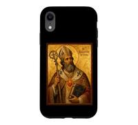 Custodia per iPhone XR Elegante icona cattolica di Sant'Agostino d'Ippona