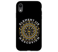 Custodia per iPhone XR Element 115 Atomic Number Ununpentium Anti Gravity Moscovium