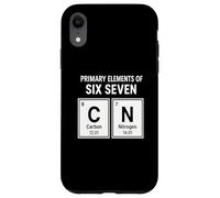 Custodia per iPhone XR Elementi Primari Di Sei Sette - Funny 67 Italian Brainrot