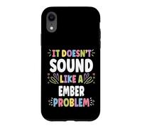 Custodia per iPhone XR EMBER Personalized Women's Gift Custom EMBER