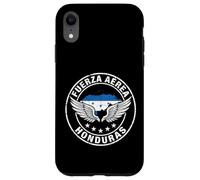 Custodia per iPhone XR Emblema militare alato di Fuerza Aerea Honduras