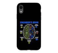 Custodia per iPhone XR Engineer's Brain Funny Engineering Humor Problem Solver