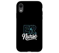 Custodia per iPhone XR ER Nurse - Stetoscopio divertente a forma di cuore