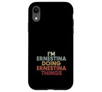 Custodia per iPhone XR Ernestina Name Ernestina Personalized Name First Given