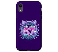 Custodia per iPhone XR ero 6 Ora sono 7 K-pop Six Seven 7th Birthday 67 Ragazze