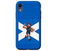 Custodia per iPhone XR Eroe scozzese del rugby