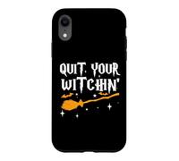 Custodia per iPhone XR Esci dal tuo gioco di parole di Halloween Witchin Esci dalla tua strega