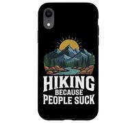Custodia per iPhone XR Escursionismo perché la gente succhia divertente all'aperto grafica montagna