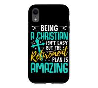 Custodia per iPhone XR Essere cristiani non è facile, ma il piano pensionistico è stupendo