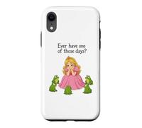 Custodia per iPhone XR Ever Have One of Those Days? Princess and Frogs Humor
