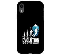 Custodia per iPhone XR Evoluzione con bolle migliori Immersioni subacquee Divertente