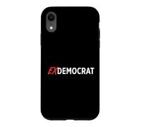 Custodia per iPhone XR EX DEMOCRAT, Repubblicano, Anti Liberale, Anti Socialismo