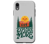 Custodia per iPhone XR Explore More! Hiking Scouts BSA Cub Scouting Outdoor