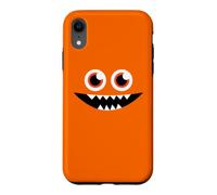 Custodia per iPhone XR Eyeball Funny Monster Face Graphic Halloween Costume
