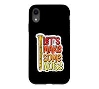 Custodia per iPhone XR Facciamo rumore suonatore di clarinetto rumoroso