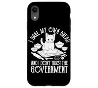 Custodia per iPhone XR Faccio il mio pane e non mi fido del governo