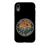 Custodia per iPhone XR Facilmente distratto dai miei pensieri ADHD Astronaut Space
