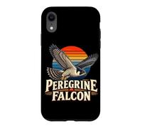 Custodia per iPhone XR Falco pellegrino Raptor Amante Birdwatching