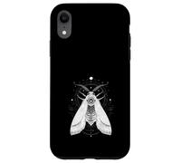 Custodia per iPhone XR Falena Luna Geometria Sacra Arte Mistica